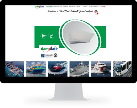 Damplate logosu